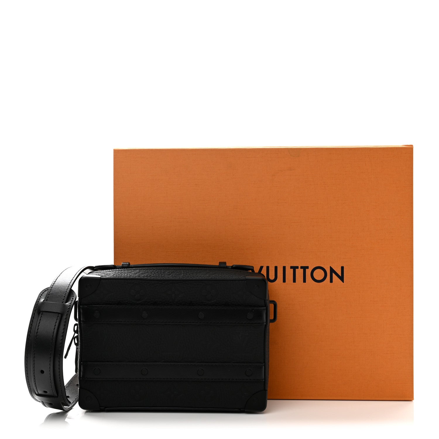 Louis Vuitton Taurillon Monogram Soft Trunk Black 11 of 11