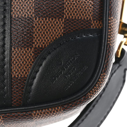Louis Vuitton Damier Ebene Valisette Souple BB Black 6 of 9