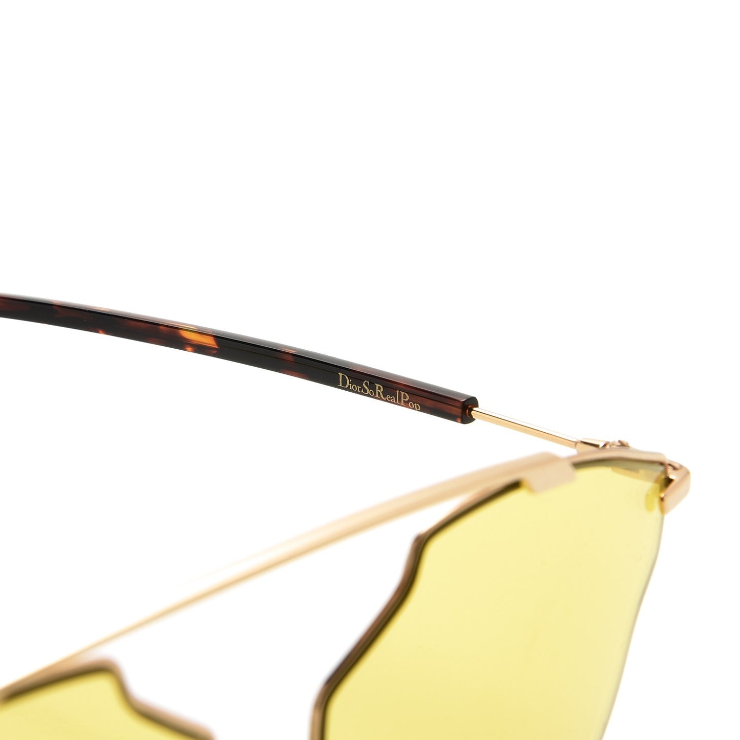 So Real Pop Sunglasses Yellow