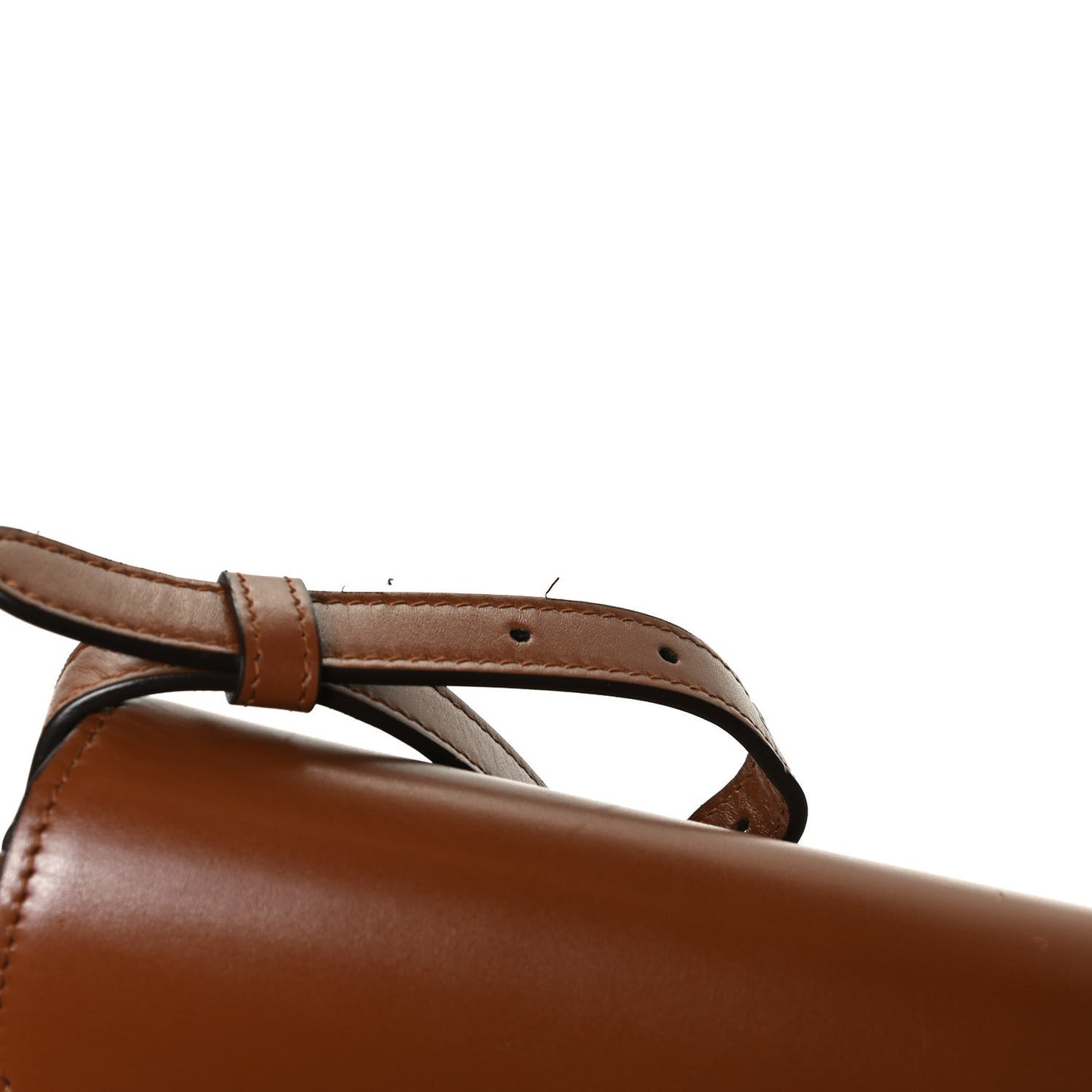 Calfskin Medium Margaux Shoulder Bag Brick Ebony