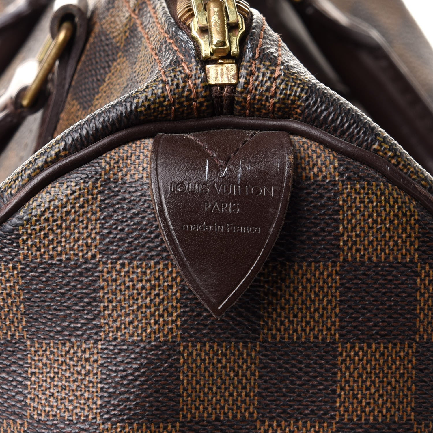 Louis Vuitton Damier Ebene Speedy 30 6 of 15