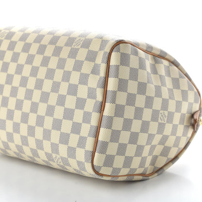 Louis Vuitton Damier Azur Speedy 30 7 of 10