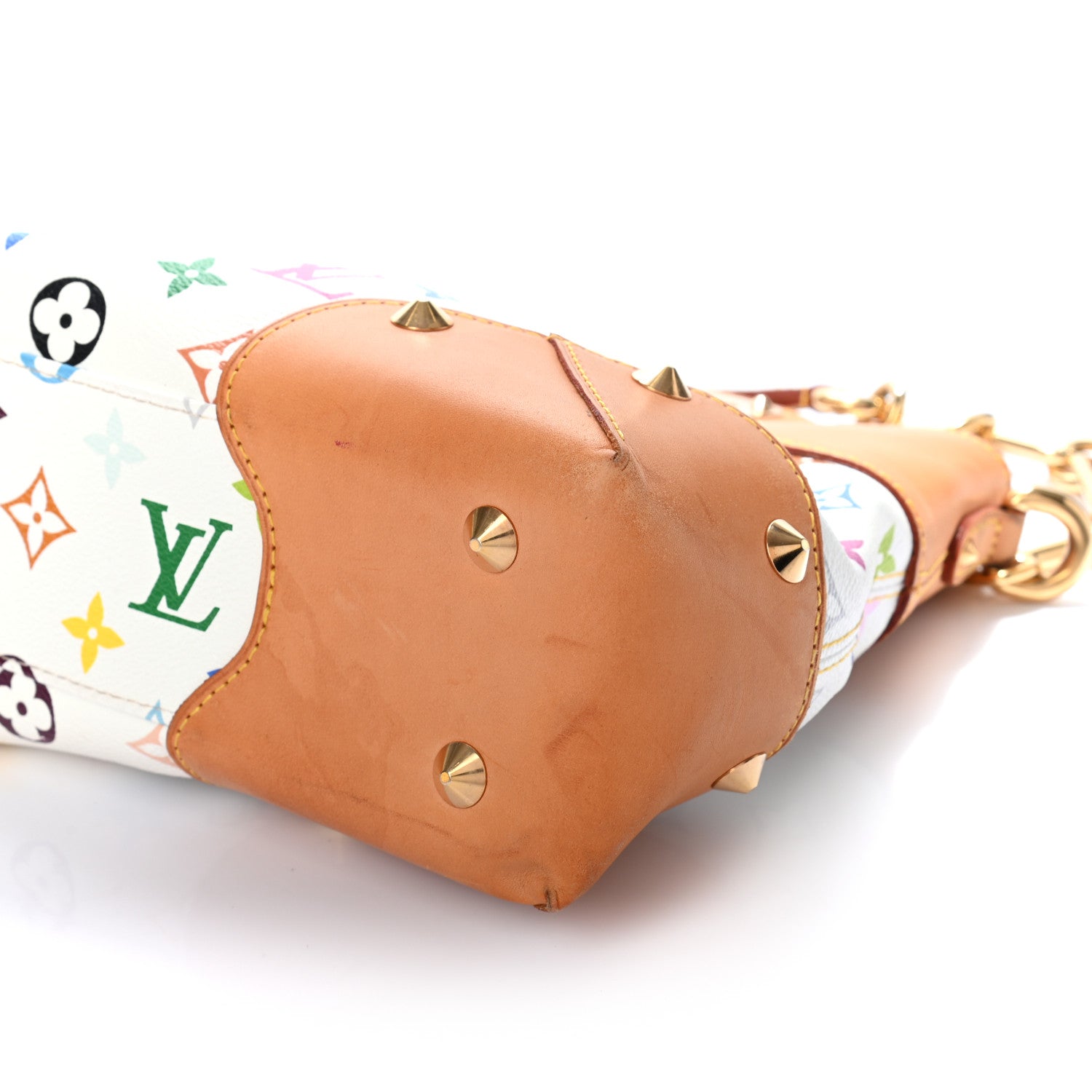 Louis Vuitton Monogram Multicolor Judy MM White 8 of 10