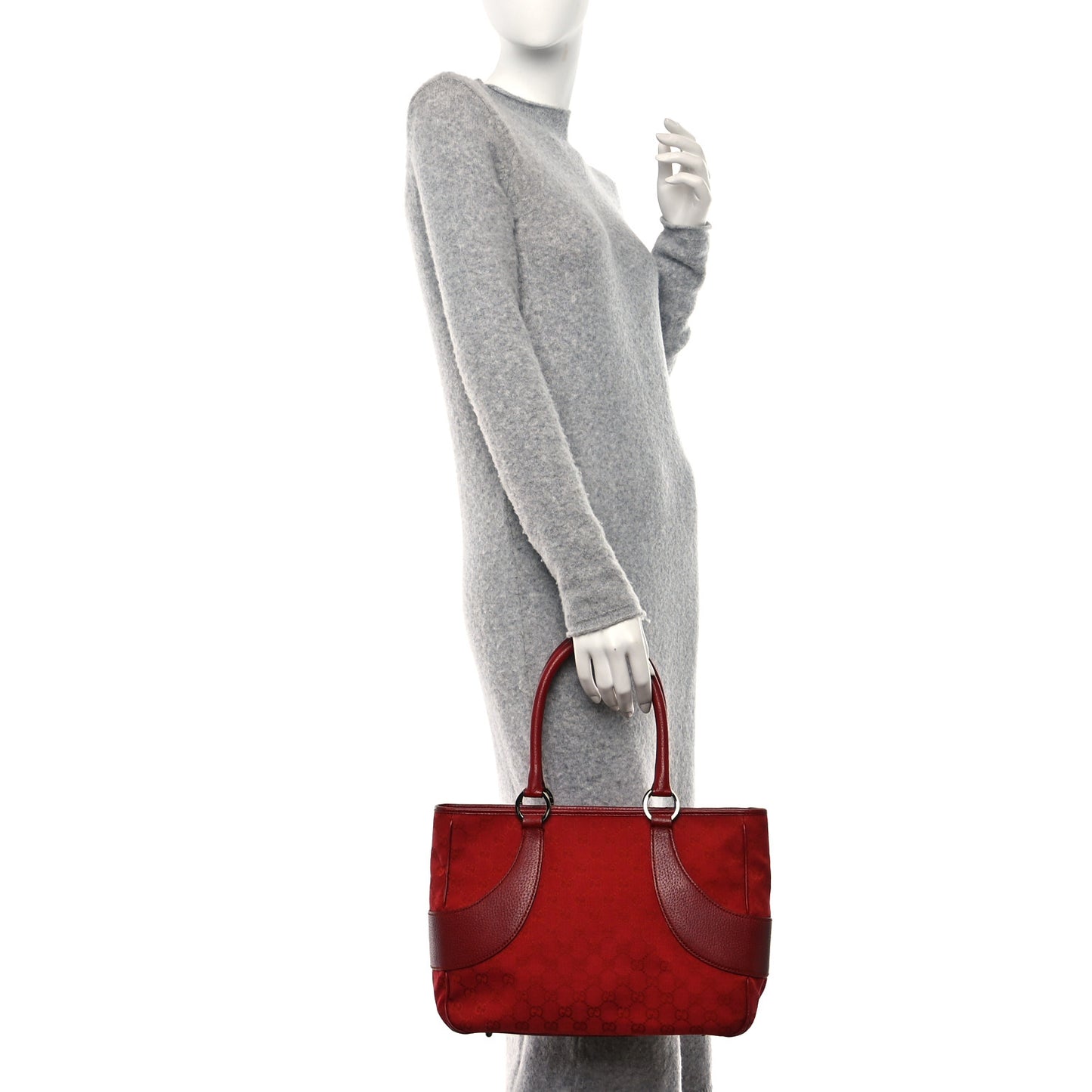 Monogram Shoulder Bag Red