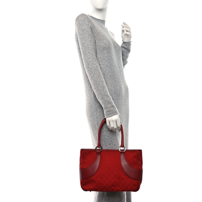 Gucci Monogram Shoulder Bag Red 2 of 11