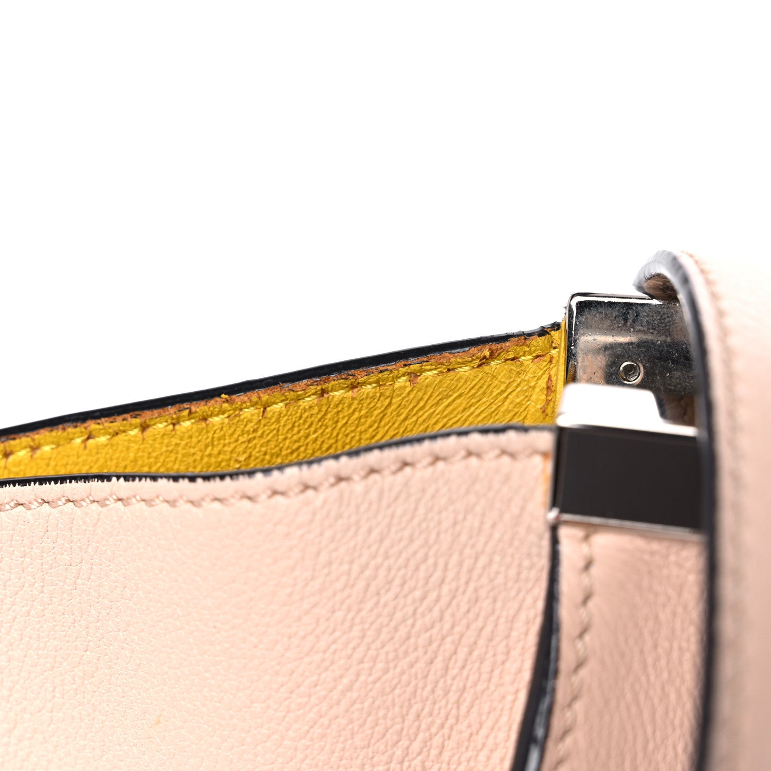 Fendi Vitello Dolce Shiny Nappa Petite 3Jours Tote Beige Chantilly 19 of 25