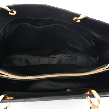 Chanel Caviar Quilted XL Grand Shopping Tote GST Black 5 of 11