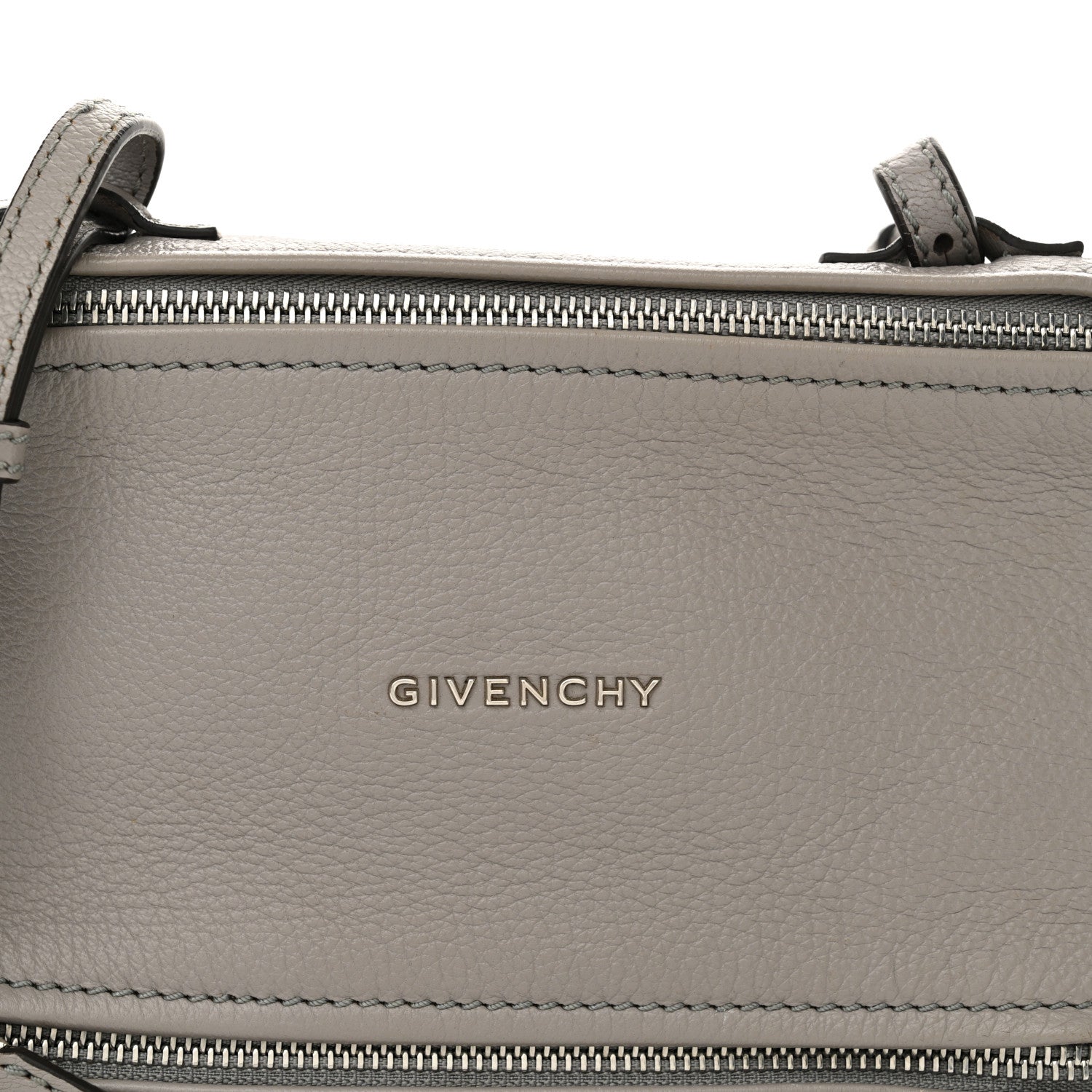 Givenchy Grained Calfskin Mini Pandora Heather Grey 8 of 13