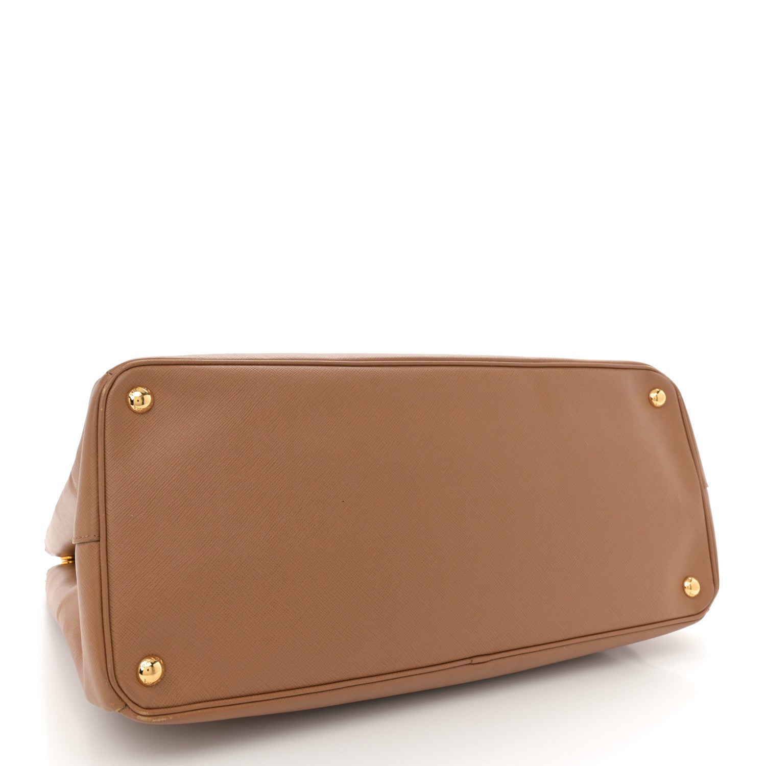 Prada Saffiano Extra Large Galleria Double Zip Tote Caramel 4 of 15