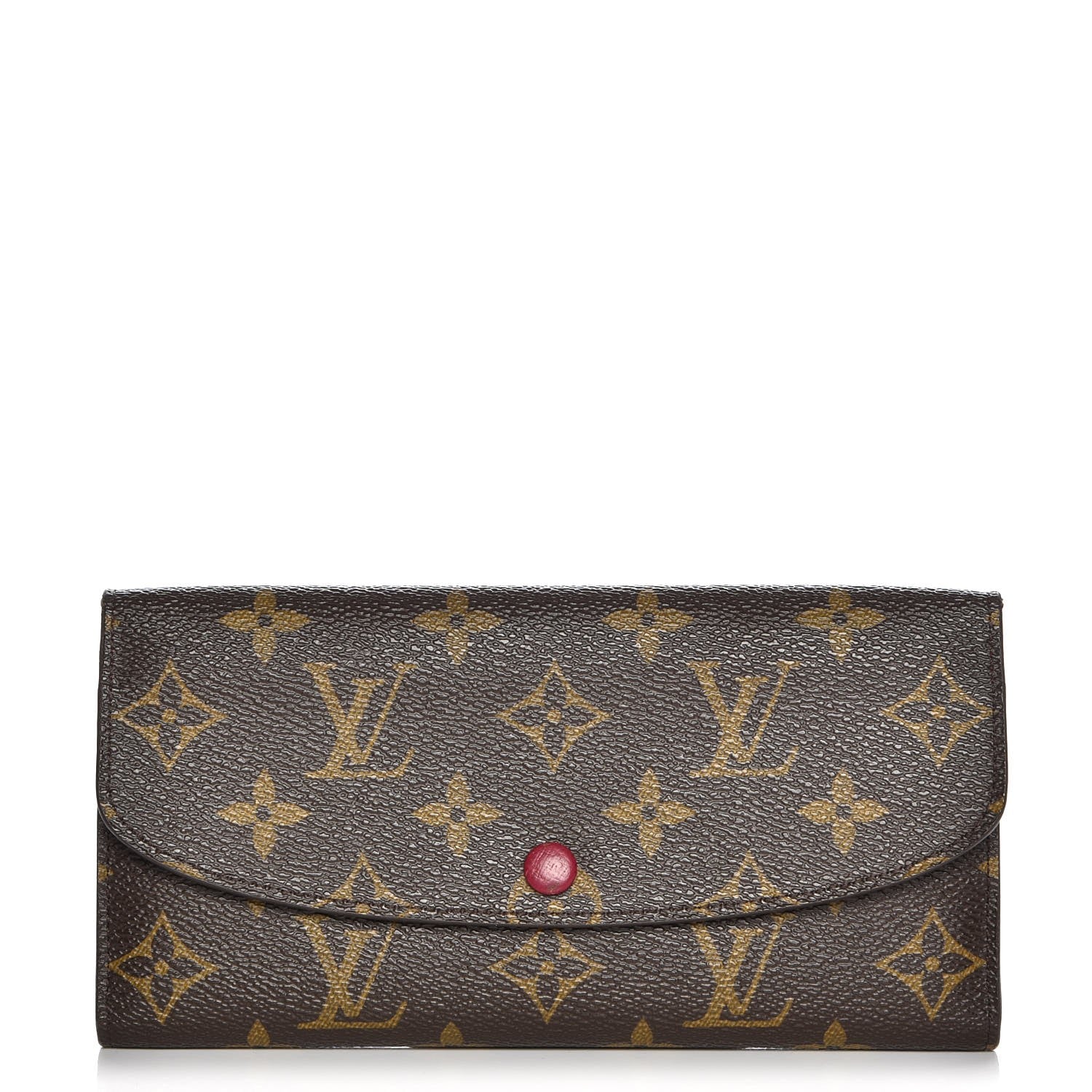 Louis Vuitton Monogram Emilie Wallet Fuchsia 1 of 8