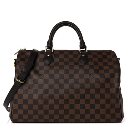 Louis Vuitton Damier Ebene Speedy Bandouliere 35 1 of 11