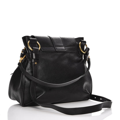 Chloe Lambskin Small Lexa Shoulder Bag Black 4 of 9