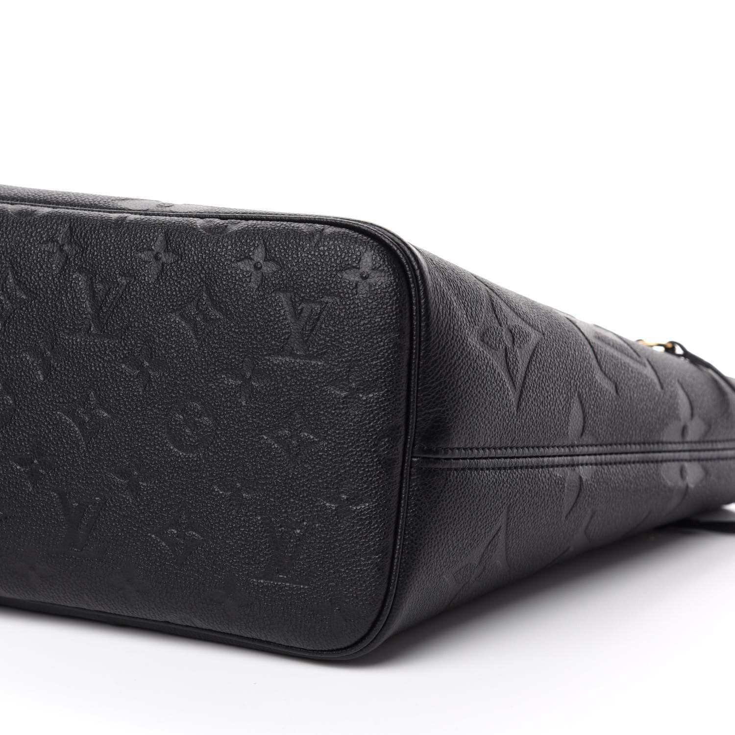 Louis Vuitton Empreinte Monogram Giant Neverfull MM Black 7 of 10