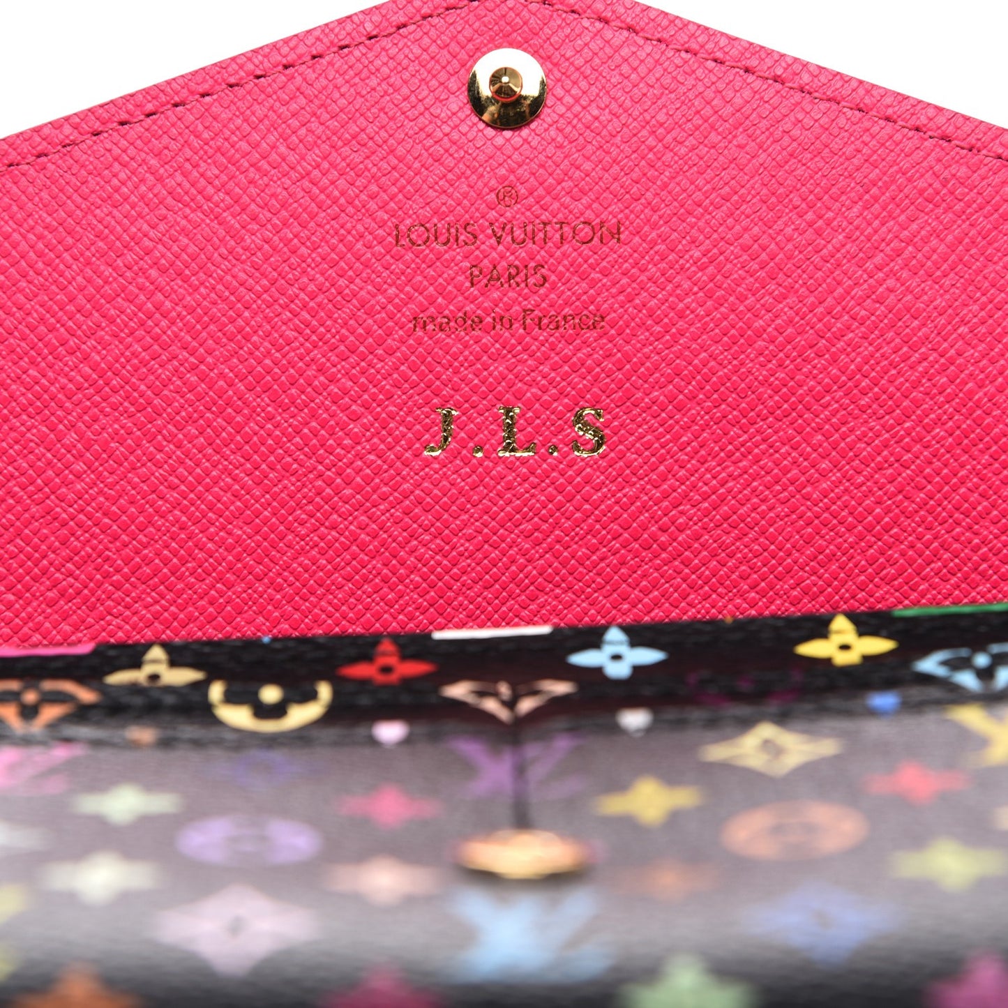 Monogram Multicolor Sarah Wallet NM Black Grenade