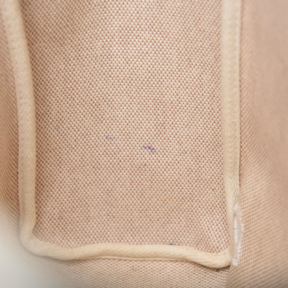 Hermes Toile Vache Calfskin Herbag 30 PM Backpack Natural 15 of 16