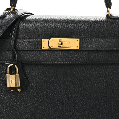 Hermes Ardennes Kelly Sellier 32 Black 8 of 11