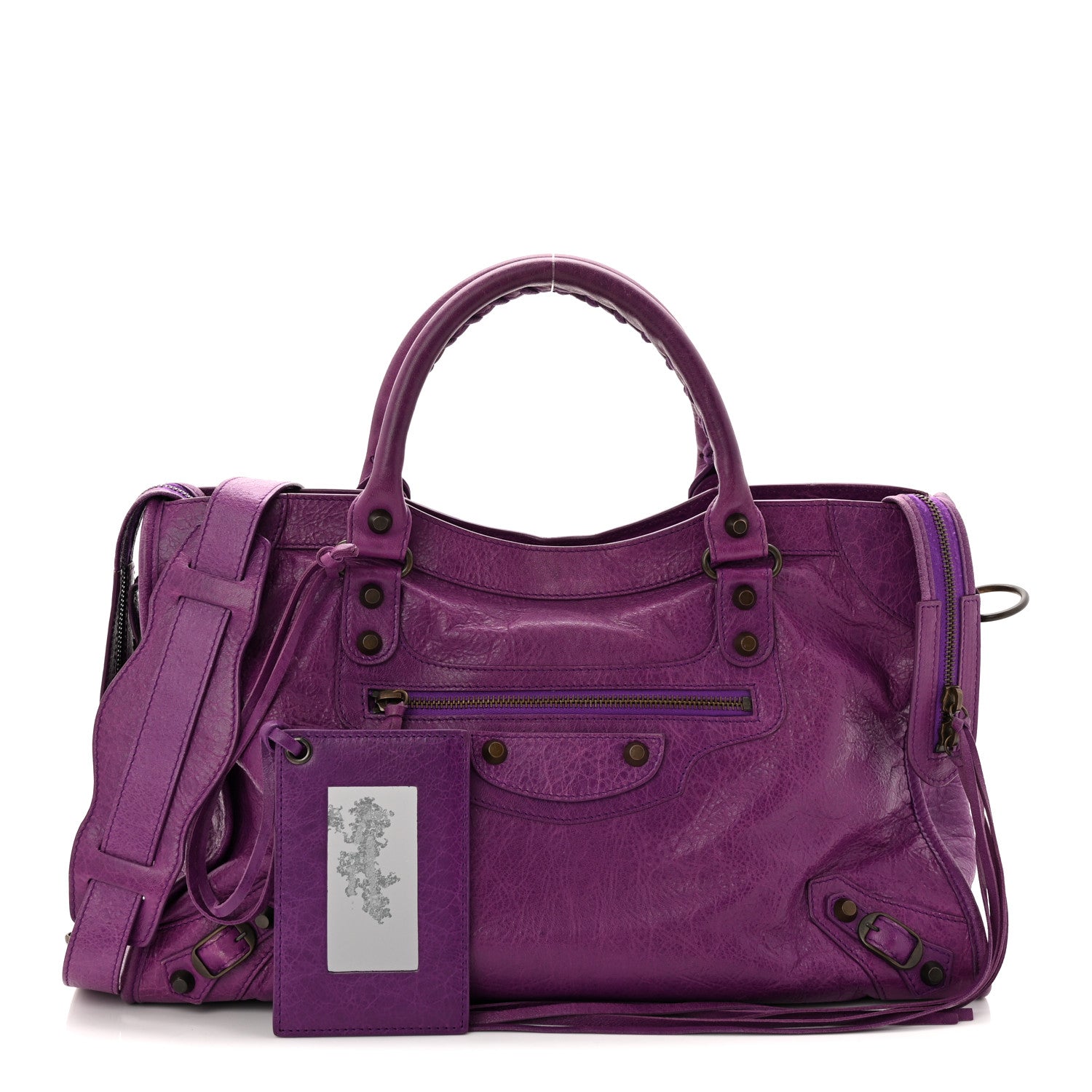 Balenciaga Agneau Classic Hardware City Ultraviolet 3 of 12