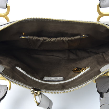 Chloe Calfskin Medium Marcie Satchel Cashmere Grey 4 of 11