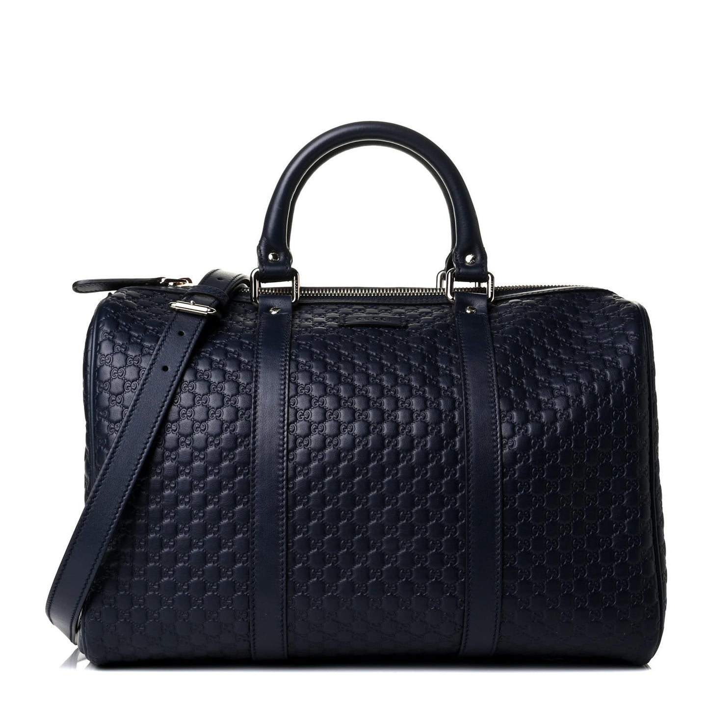 Microguccissima Medium Boston Navy