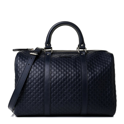 Gucci Microguccissima Medium Boston Navy 1 of 5