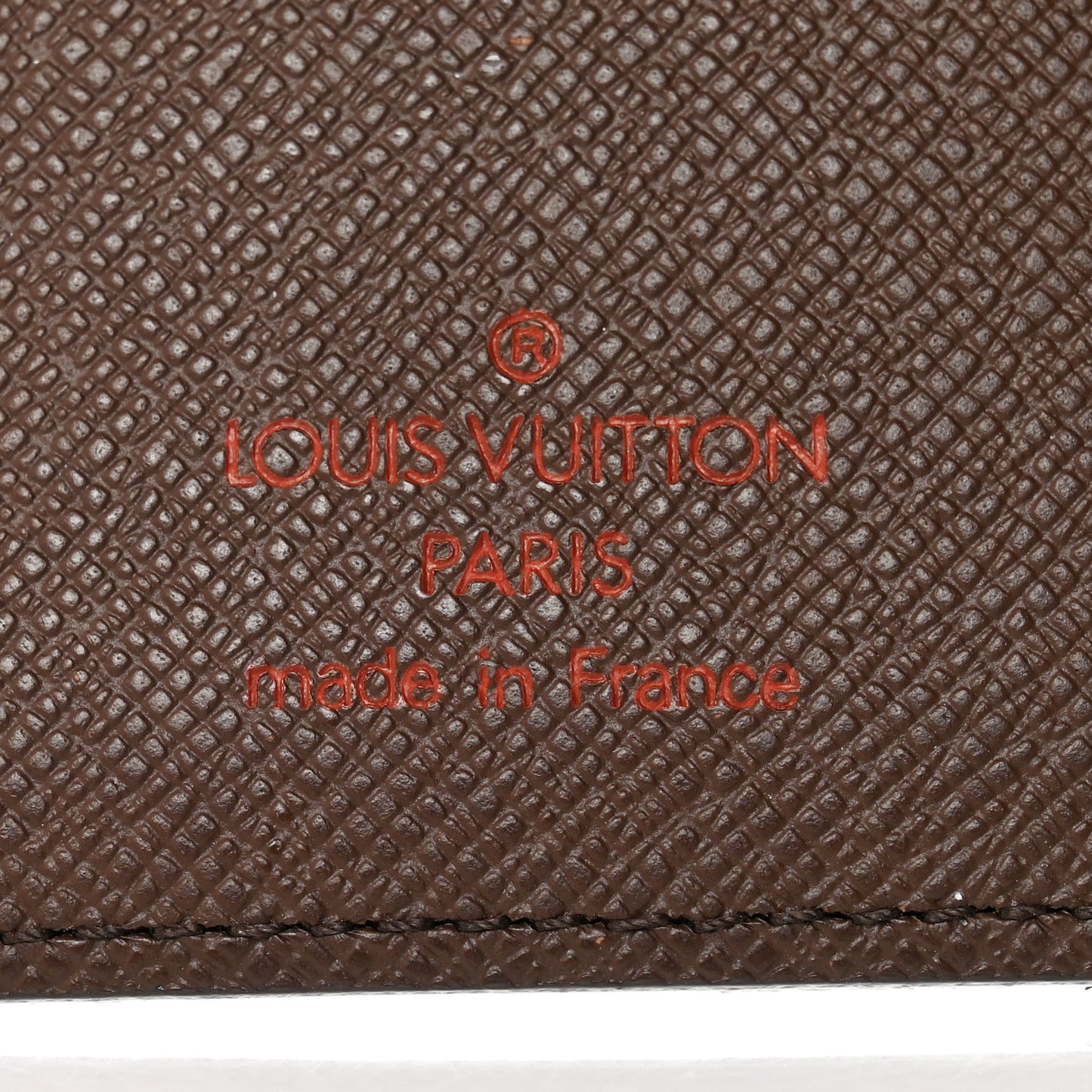 Damier Ebene Medium Ring Agenda Cover