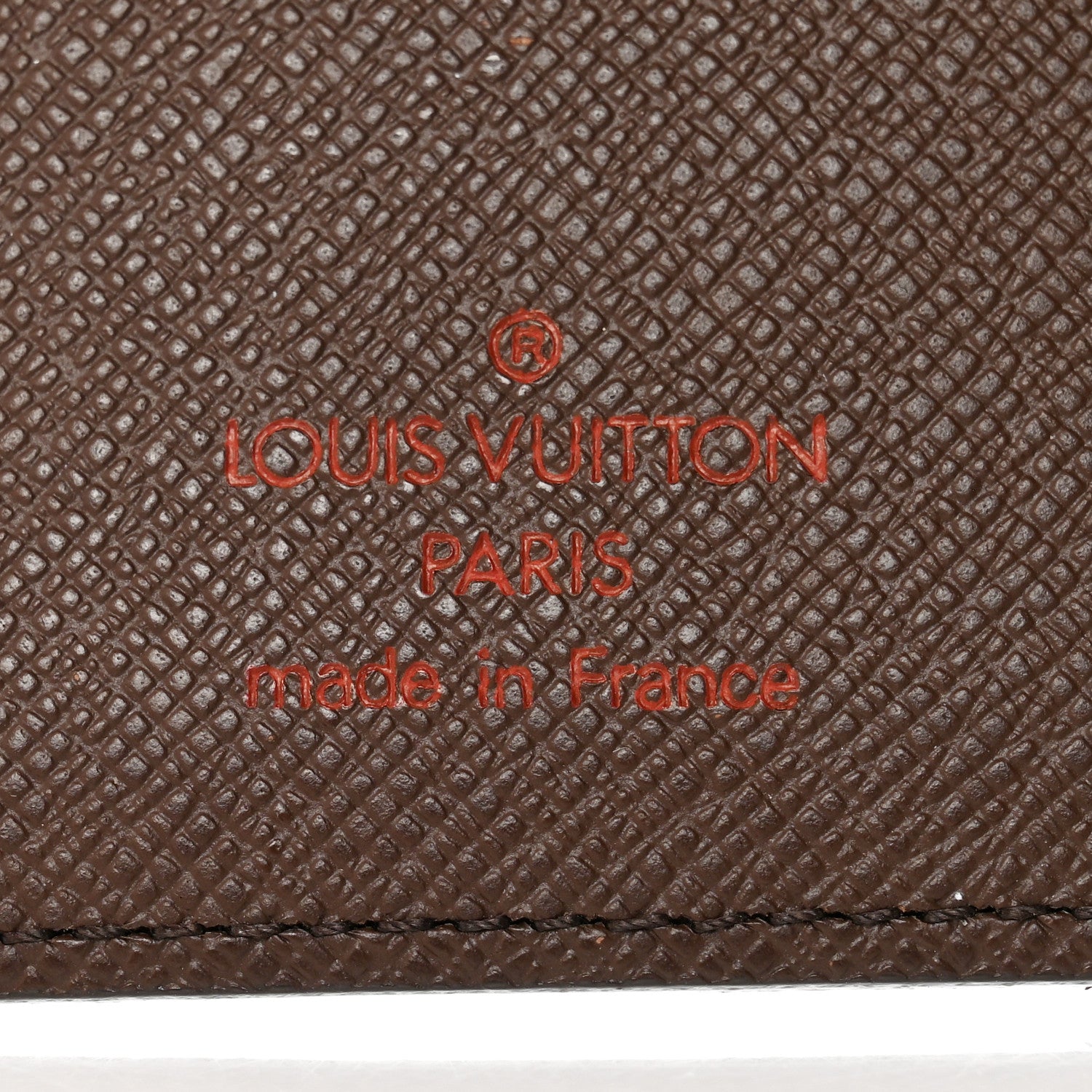 Louis Vuitton Damier Ebene Medium Ring Agenda Cover 5 of 11