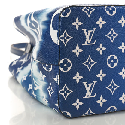 Louis Vuitton Monogram Escale Neonoe MM Blue 8 of 9