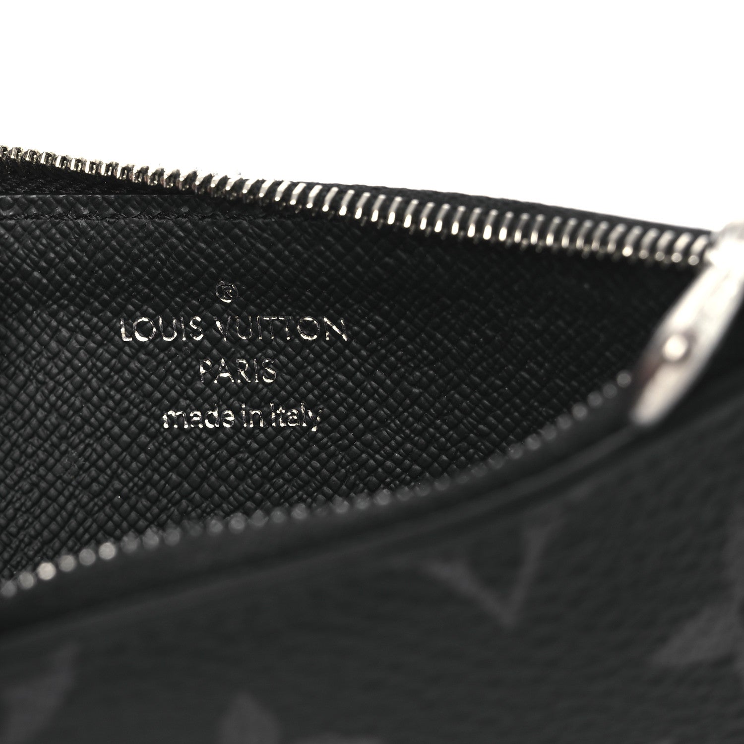 Louis Vuitton Taigarama Coin Card Holder Black 6 of 9