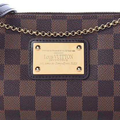 Louis Vuitton Damier Ebene Eva Clutch 8 of 10
