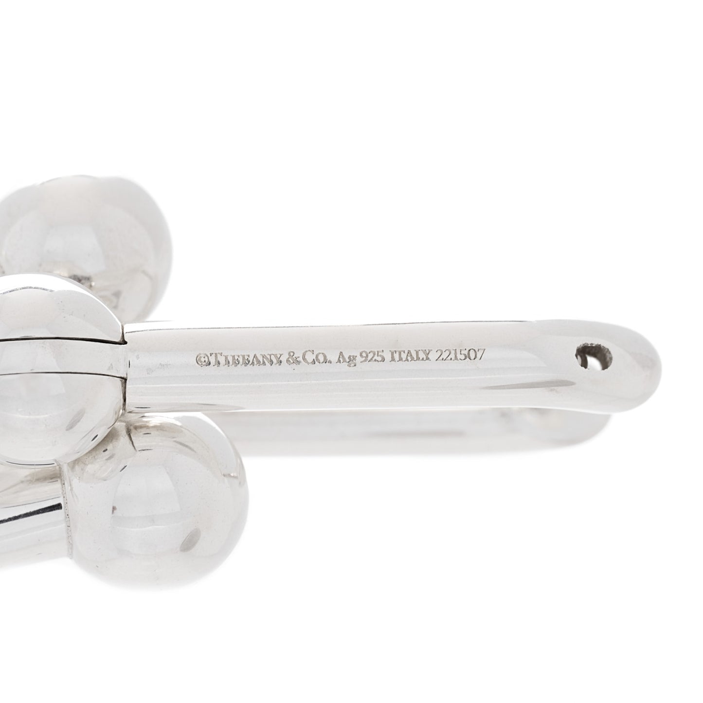 Sterling Silver Extra Large HardWear Link Earrings