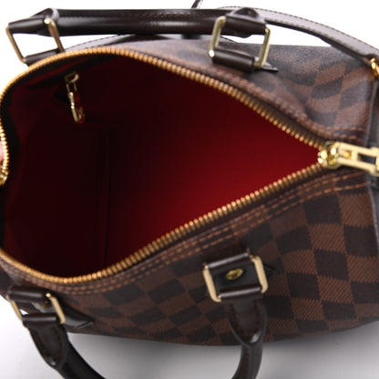 Louis Vuitton Damier Ebene Speedy Bandouliere 25 4 of 4