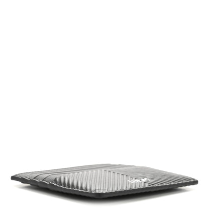 Loewe Textured Calfskin Plain Cardholder Black 4 of 9