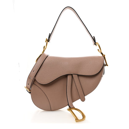Christian Dior Grained Calfskin Saddle Bag With Strap Fard 1 of 10