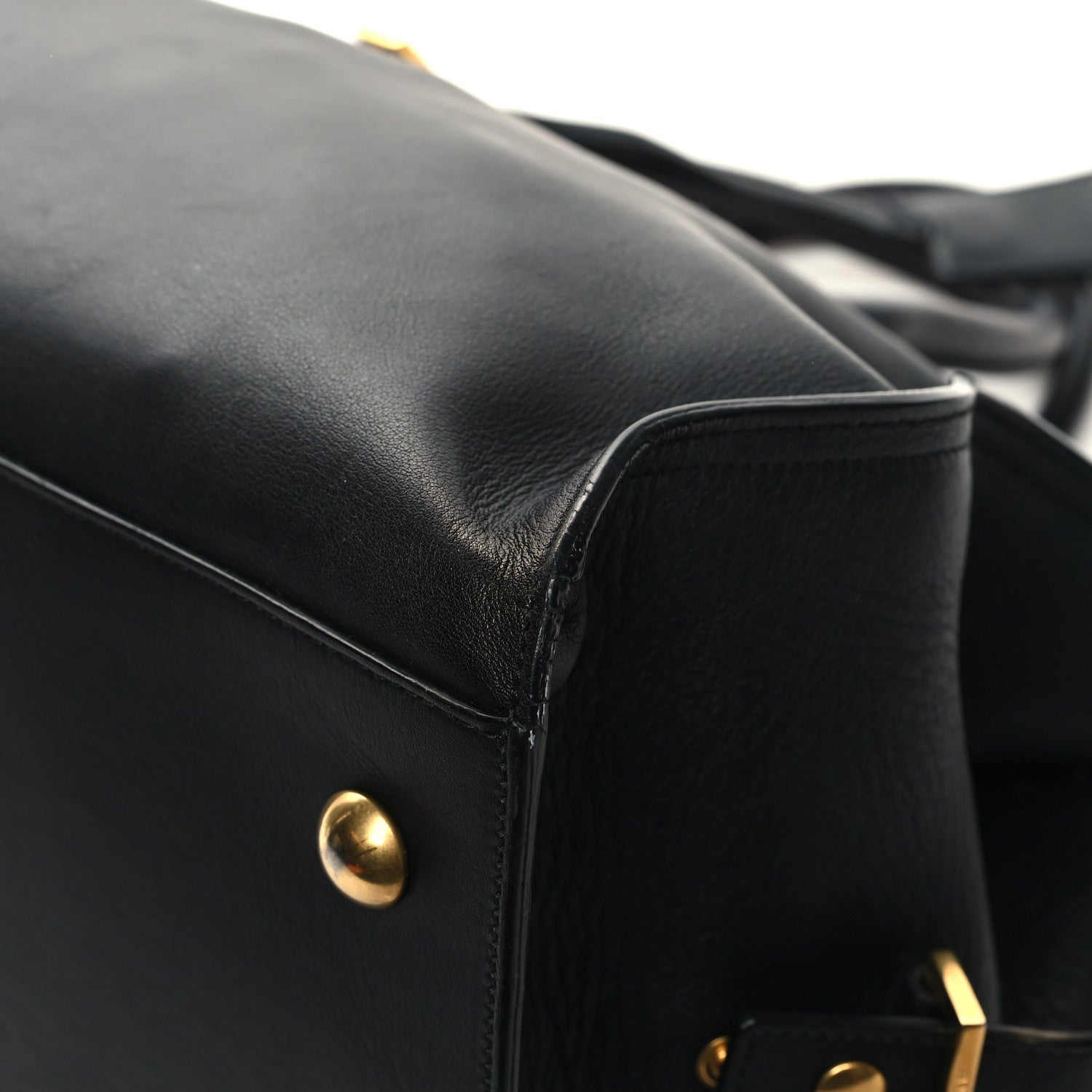 Saint Laurent Calfskin Medium Classic Y Cabas Black 9 of 12