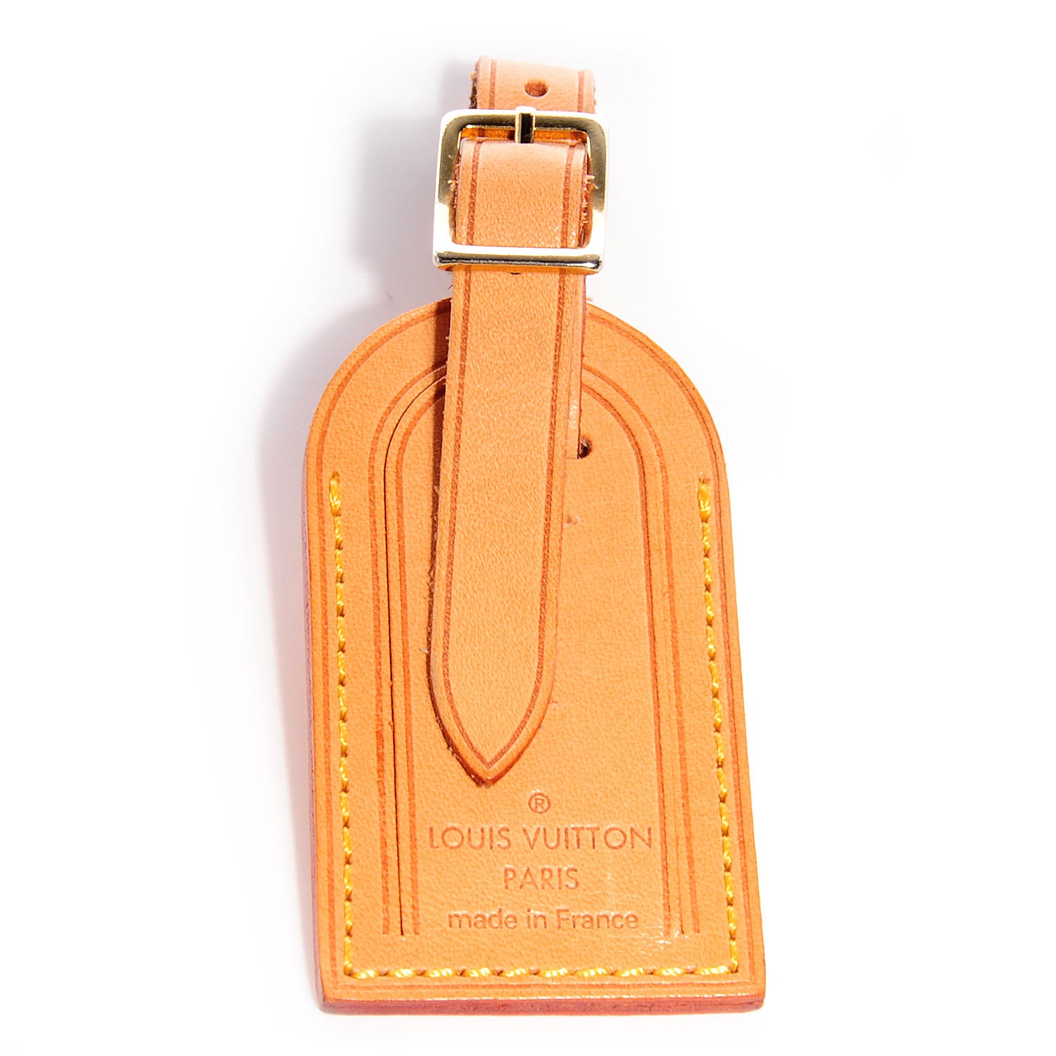 Louis Vuitton Vachetta Leather Luggage Tag 1 of 4