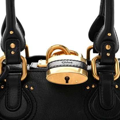 Chloe Grained Buffalo Small Paddington Black 8 of 11