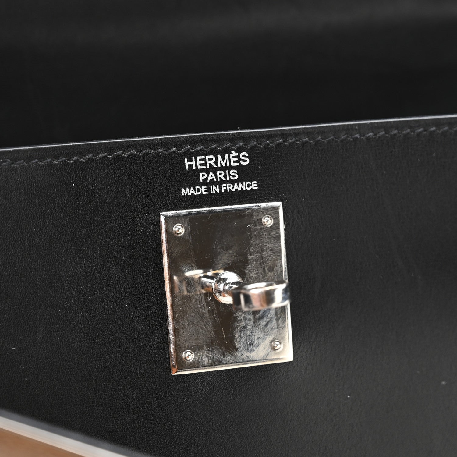 Hermes Chamonix Kelly Sellier 32 Black 11 of 19