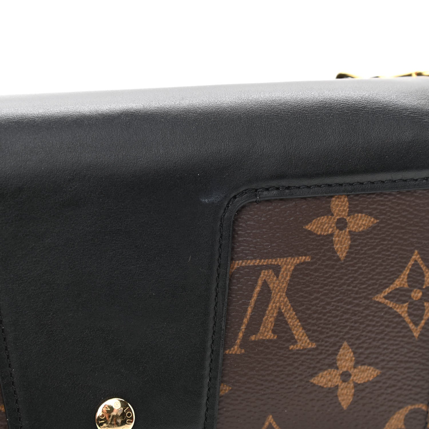 Louis Vuitton Monogram Padlock On Strap Black 10 of 10