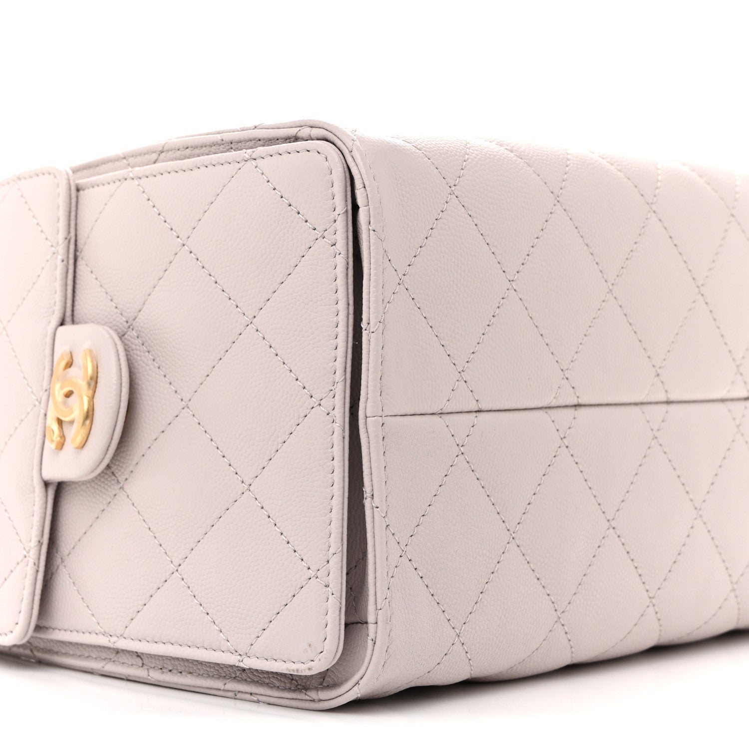 Chanel Caviar Quilted Small Chanel 25 Handbag Lilas Lilac 9 of 10