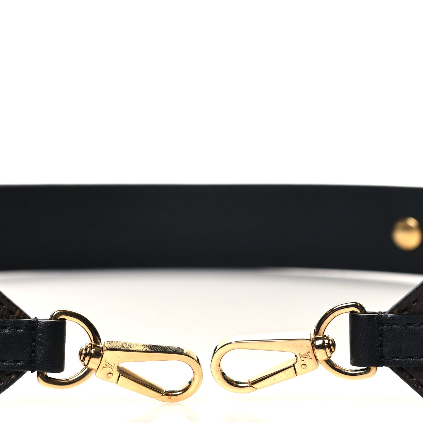 Monogram Adjustable Bandouliere Shoulder Strap Black