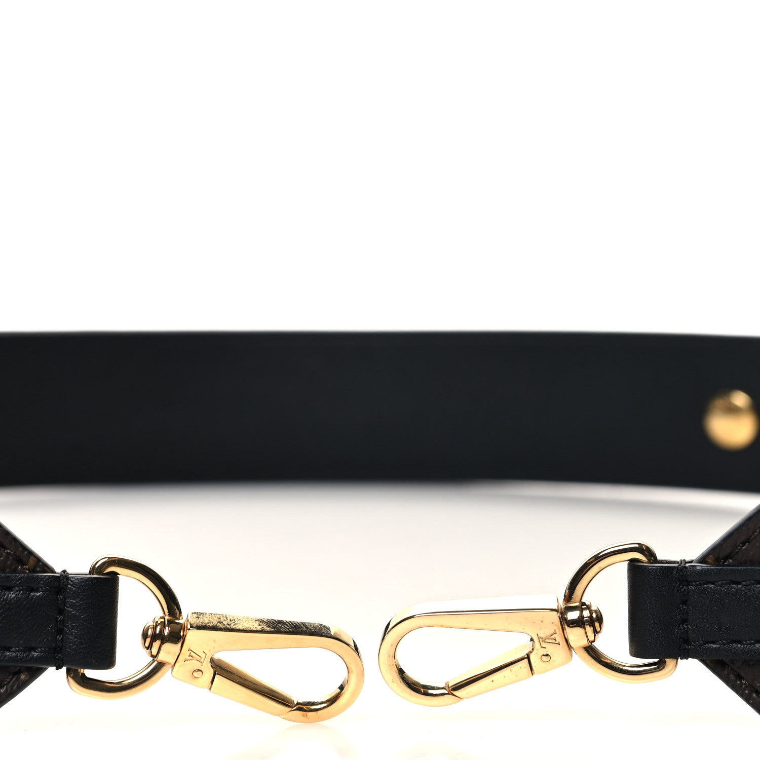 Louis Vuitton Monogram Adjustable Bandouliere Shoulder Strap Black 3 of 4