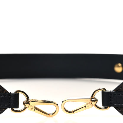 Louis Vuitton Monogram Adjustable Bandouliere Shoulder Strap Black 3 of 4