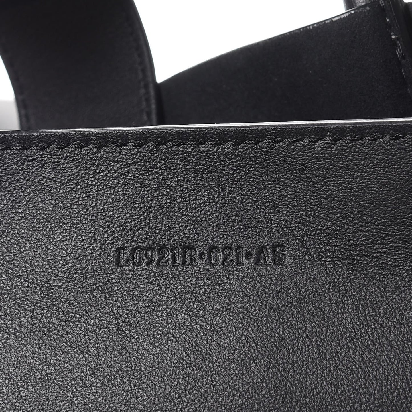 Smooth Calfskin Tubo Vertical Tote Black