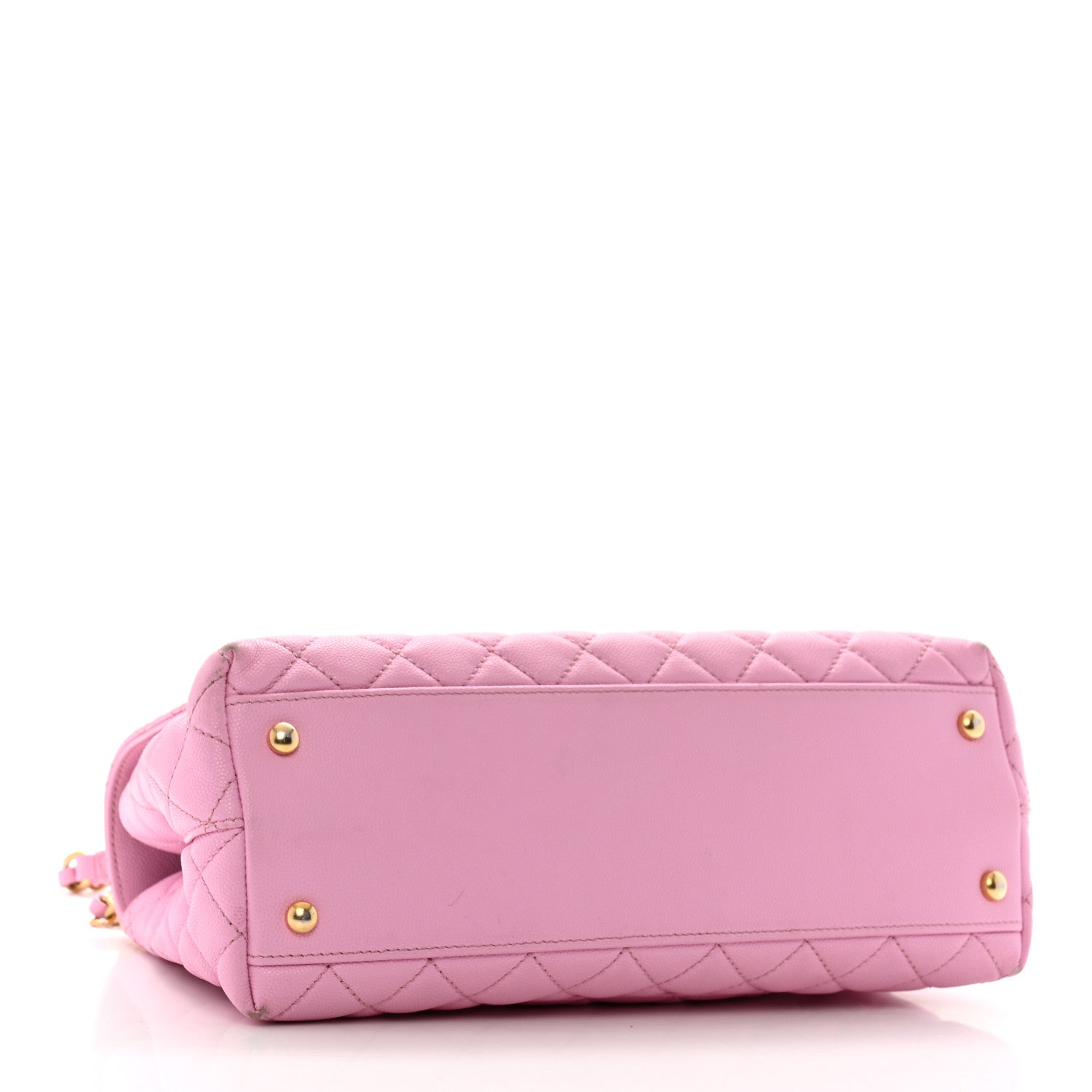 Chanel Caviar Quilted Small Coco Chain Handle Flap Lilac 4 of 16