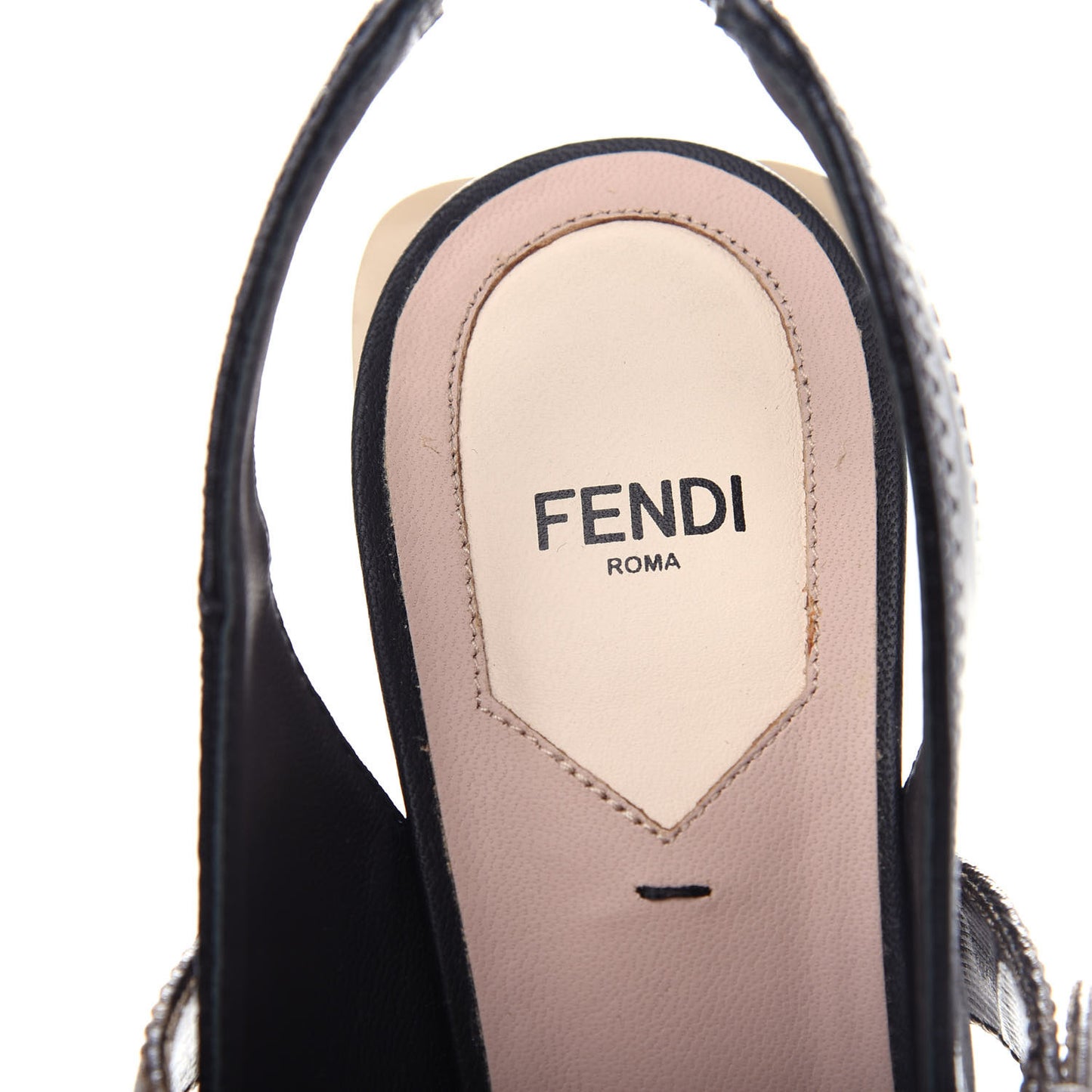 Glossy Neoprene Glazed Fabric FF FFrame Court Mary Jane Slingback Pumps 39 Black Tobacco Moro