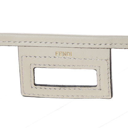 Fendi TPU Vitello Grace Pequin Pocket Medium Peekaboo Defender White 6 of 8