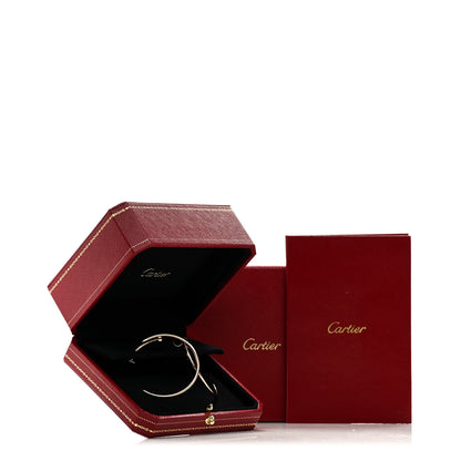 Cartier 18K Pink Gold Large Juste Un Clou Hoop Earrings 5 of 5