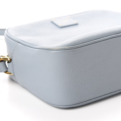 Dolce & Gabbana Calfskin Pom Pom Glam Crossbody Grey 6 of 13