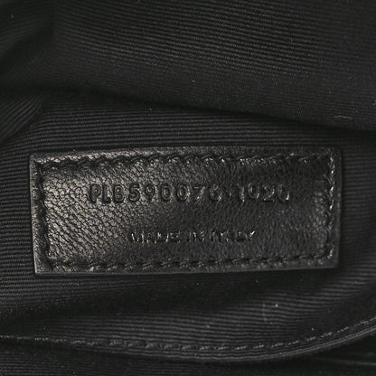 Saint Laurent Lambskin Monogram Belt Bag Black 7 of 10