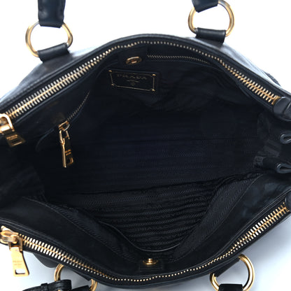 Prada Soft Calfskin Tote Black 5 of 10